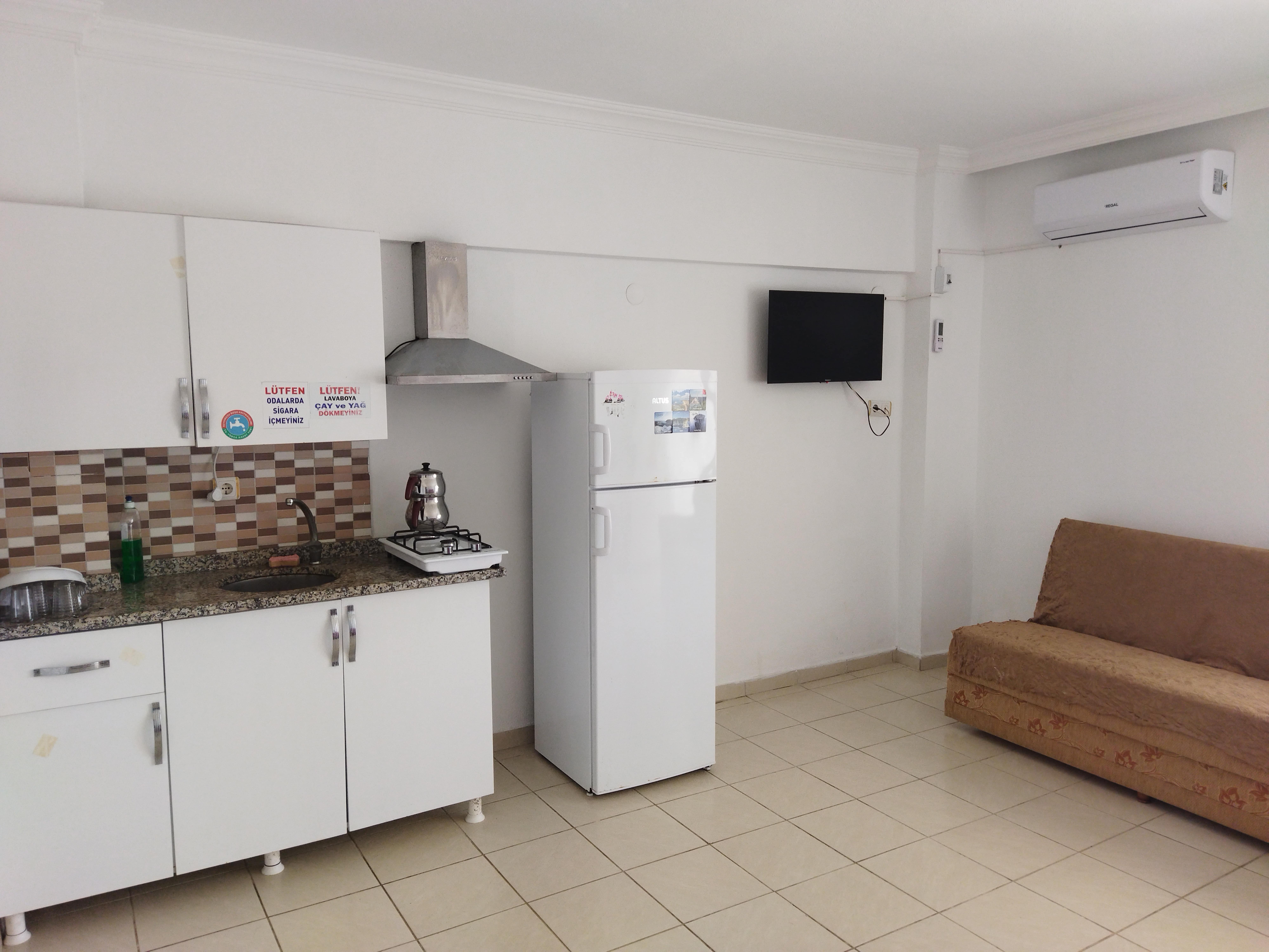 4 Kişilik Eşyalı Stüdyo Daire